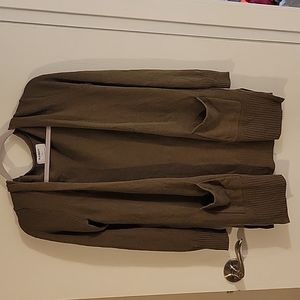 Old Navy dark green cardigan